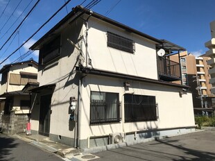 田辺町戸建貸家の物件外観写真